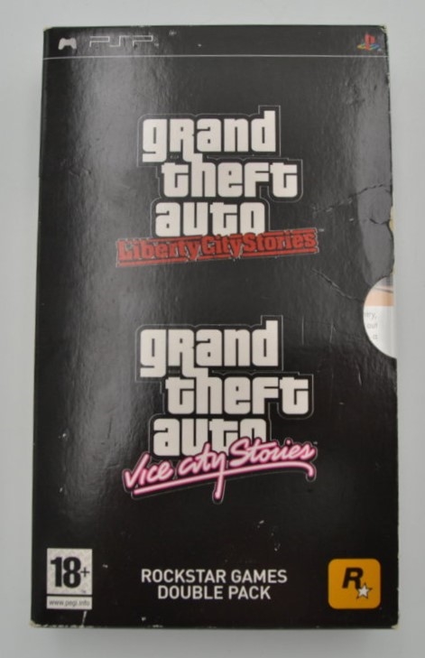 Grand Theft Auto Liberty City Stories og Grand Theft Auto Vice City Stories - PSP (B Grade) (Genbrug)